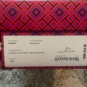 Tory Burch Fleming Thong leather Sandals